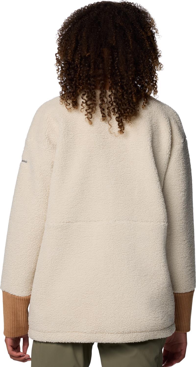 Boundless Trek Fleece Full Zip - Womens - dark stone / camel brown 1