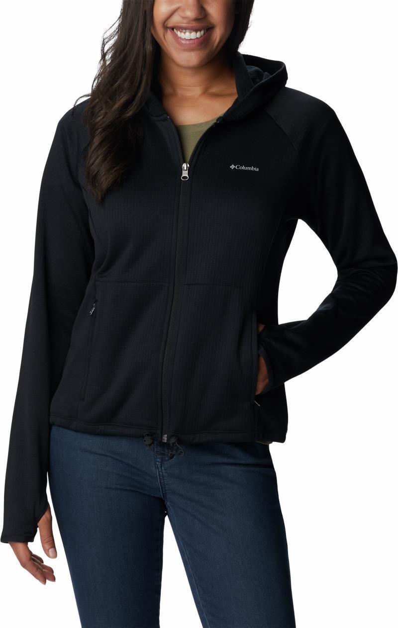 Boundless Trek Grid Fleece - Womens - Black Heather 1