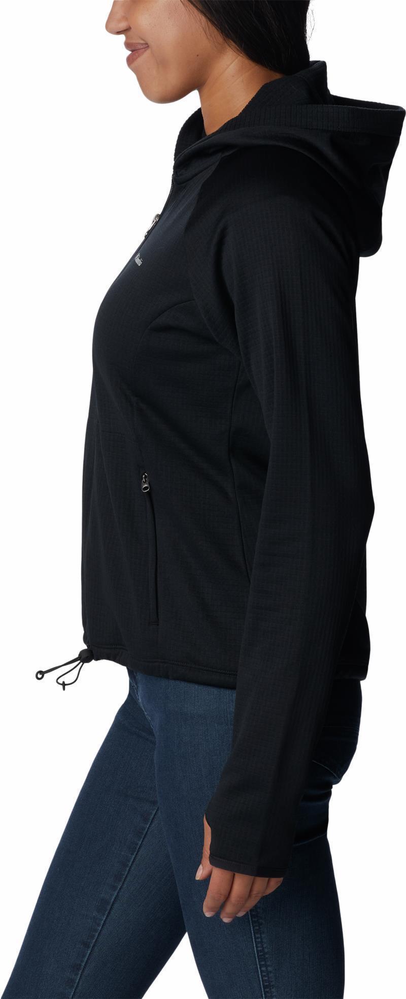 Boundless Trek Grid Fleece - Womens - Black Heather 5