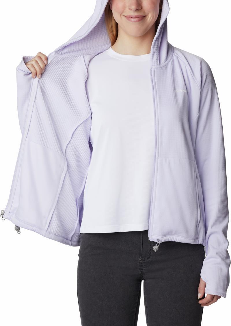 Boundless Trek Grid Fleece - Womens - Purple Tint Heather 5