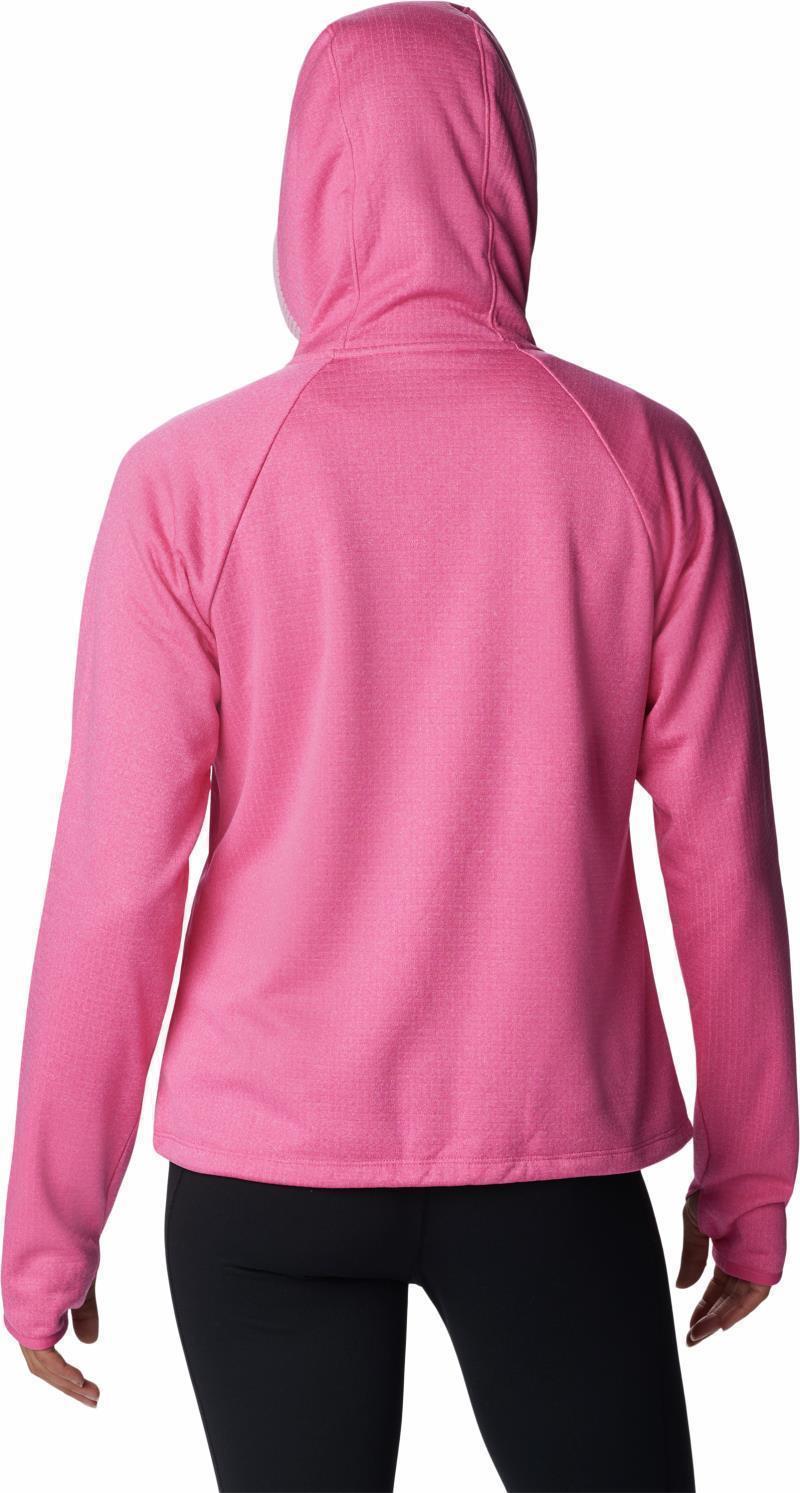 Boundless Trek Grid Fleece - Womens - Wild Geranium Heather / Wild Rose 2