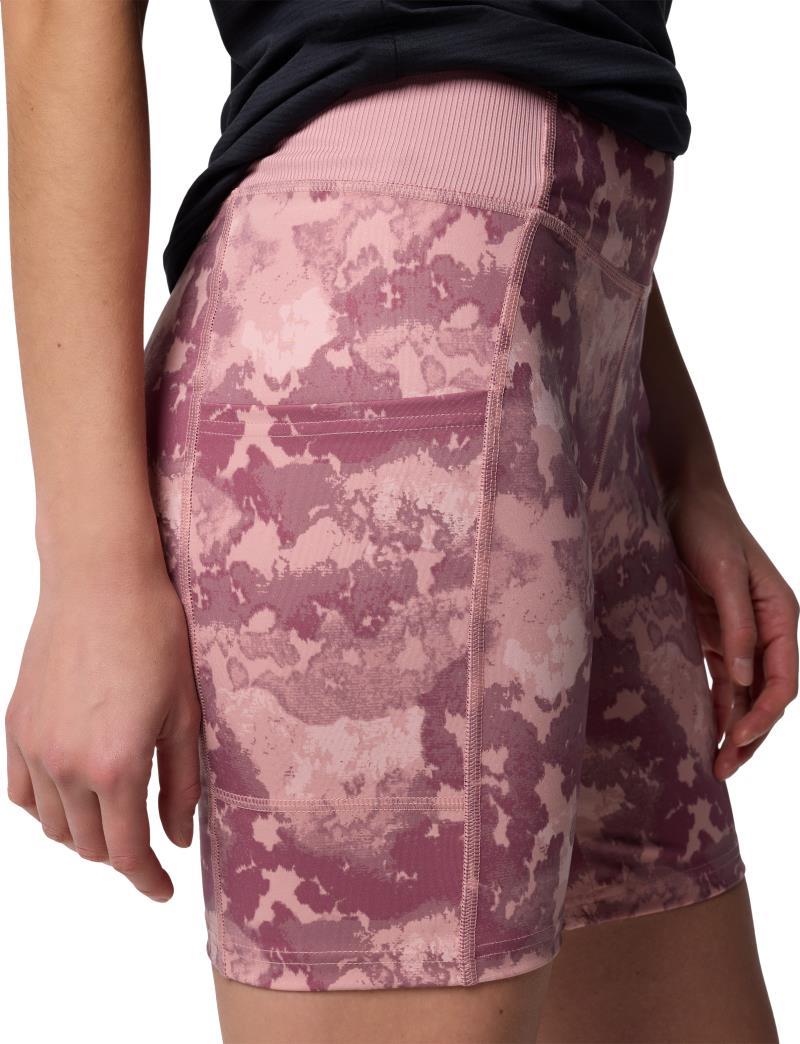 Boundless Trek Half Tight, 7" Inseam - Womens - eraser pink deco camo 1
