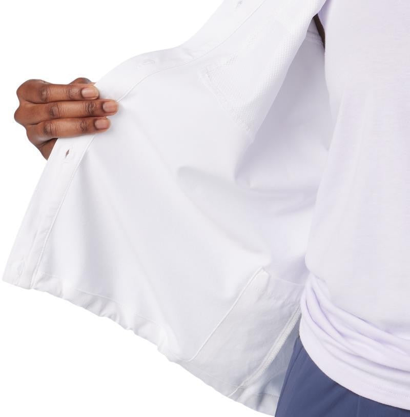 Boundless Trek SS Button Up II - Womens - white 1
