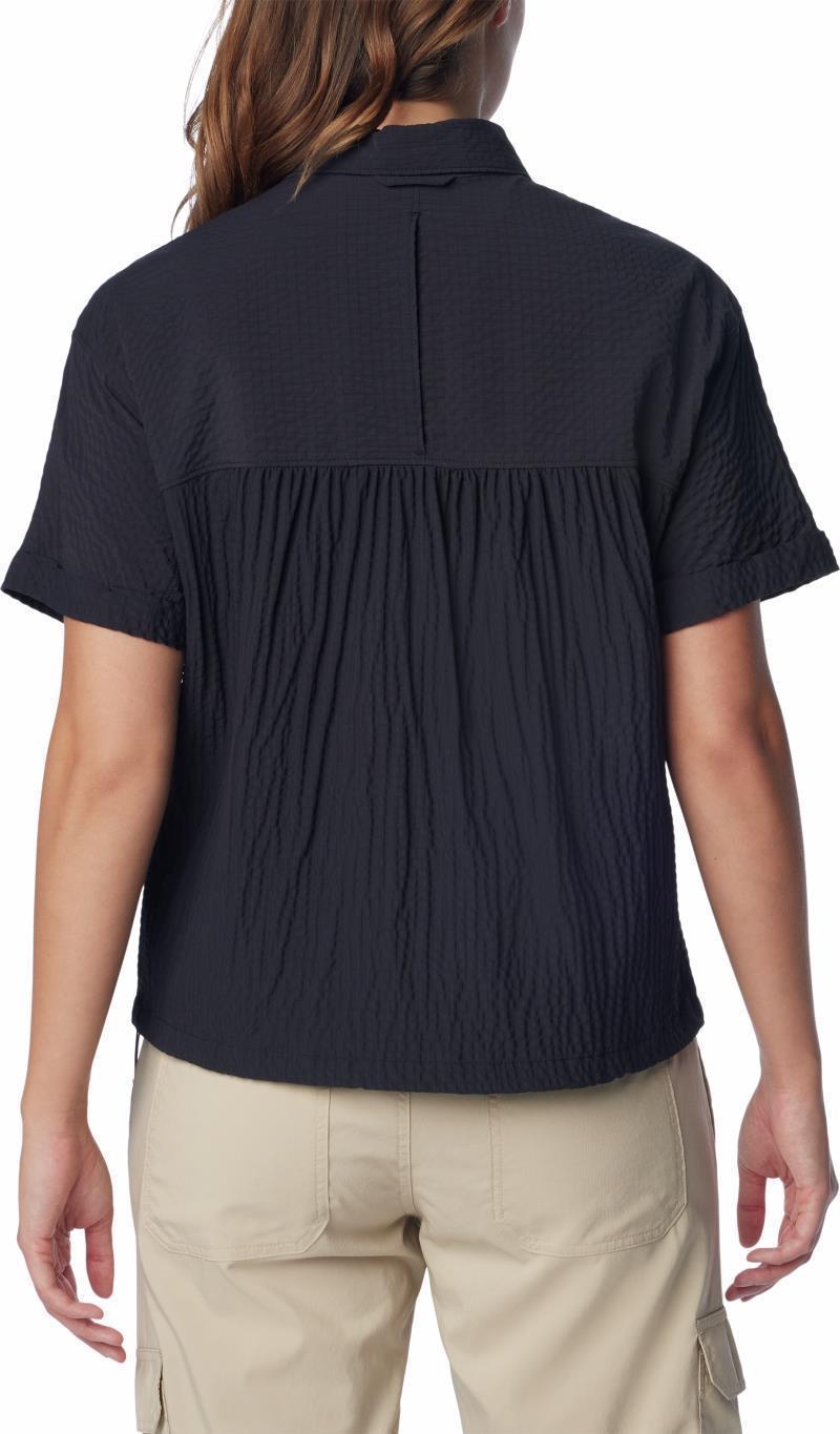 Boundless Trek SS Button Up - Womens - Black 2