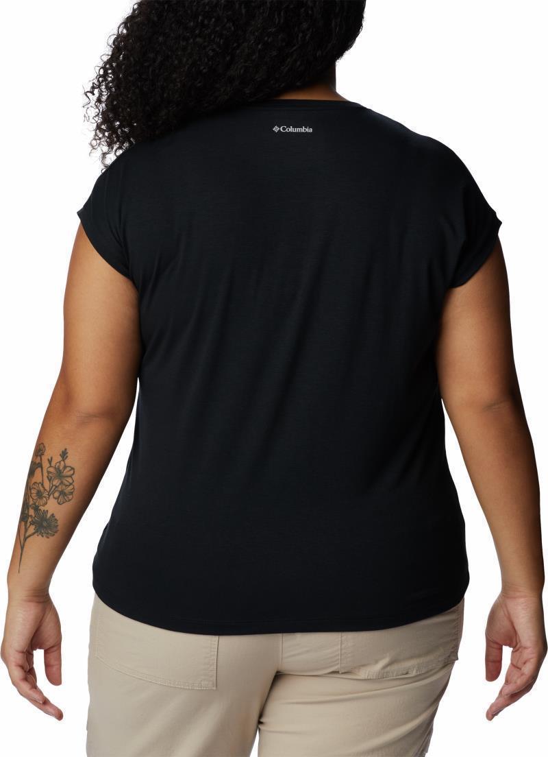 Boundless Trek SS Tee, Extended - Womens - Black 2