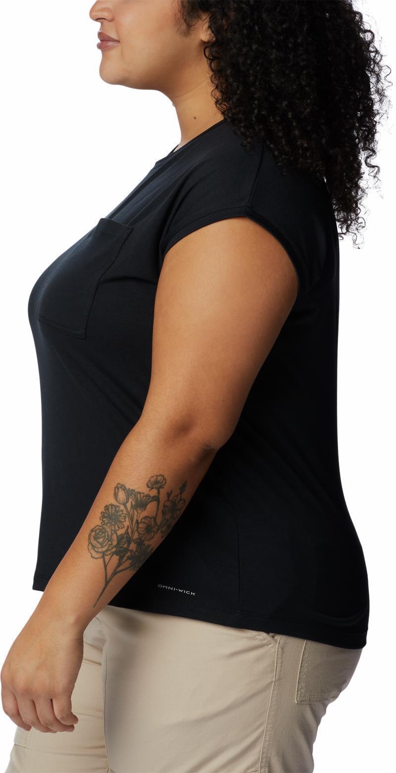 Boundless Trek SS Tee, Extended - Womens - Black 5