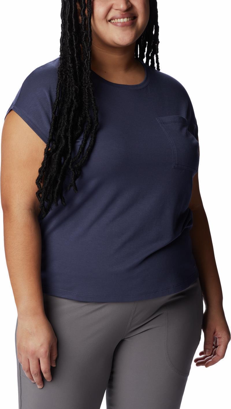 Boundless Trek SS Tee, Extended - Womens - Nocturnal 3
