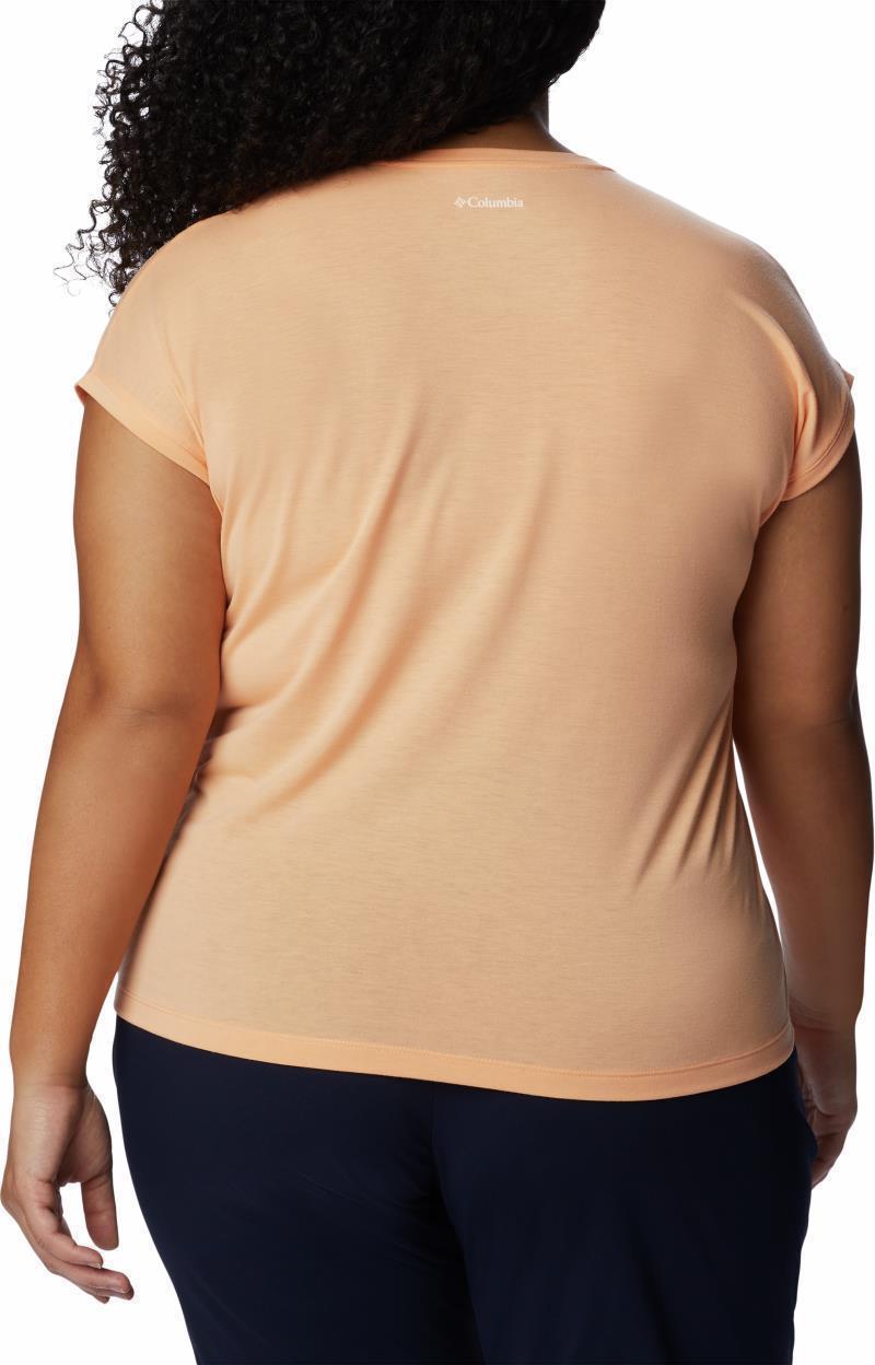 Boundless Trek SS Tee, Extended - Womens - Peach 2