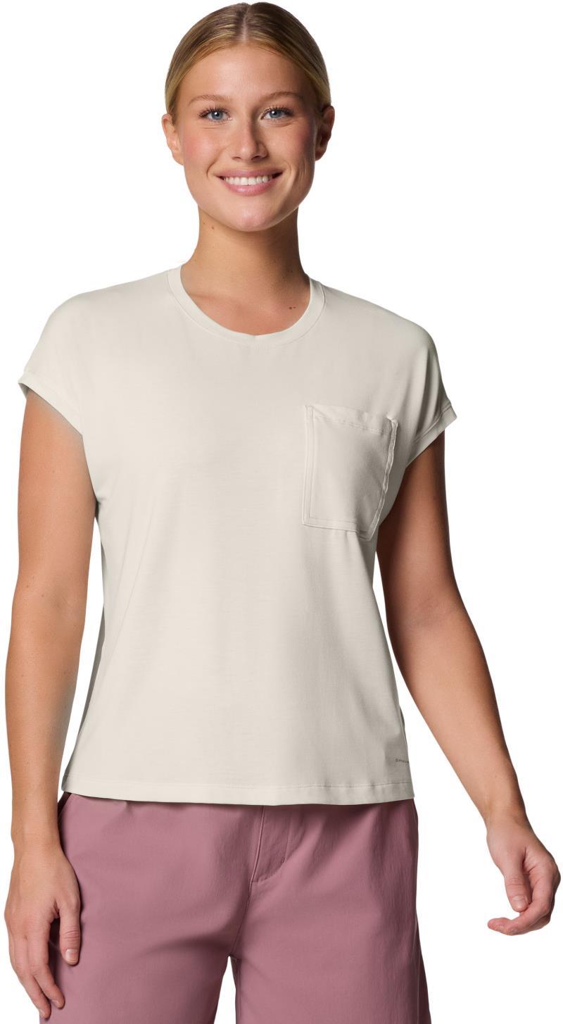 Boundless Trek SS Tee, Extended - Womens - sea salt 1