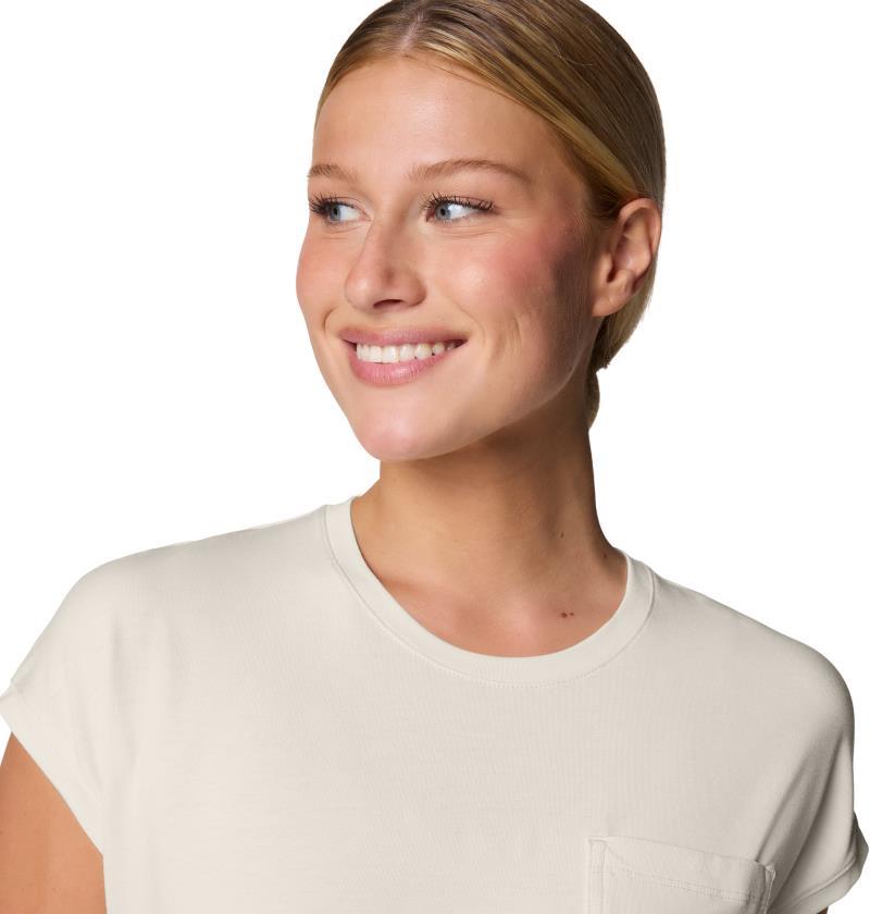 Boundless Trek SS Tee, Extended - Womens - sea salt 1