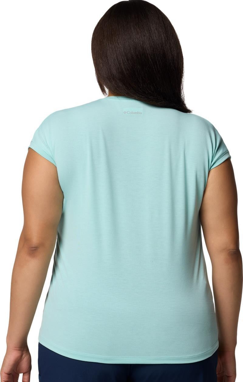 Boundless Trek SS Tee, Extended - Womens - spray 1