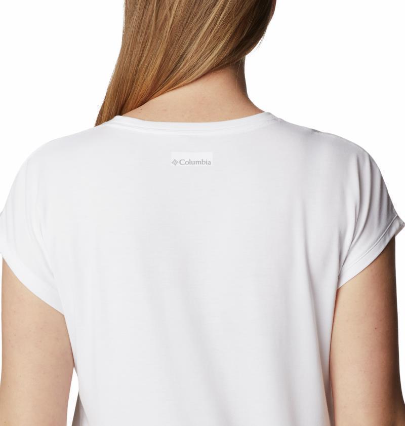 Boundless Trek SS Tee - Womens - White 3