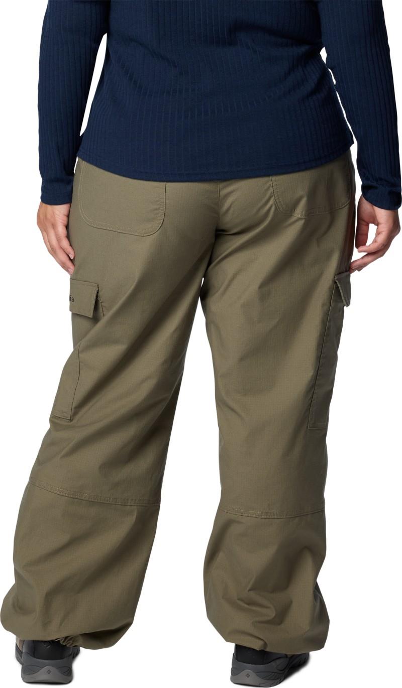 Brea Falls Cotton Ripstop Pants, Long, Extended - Womens - stone green 1