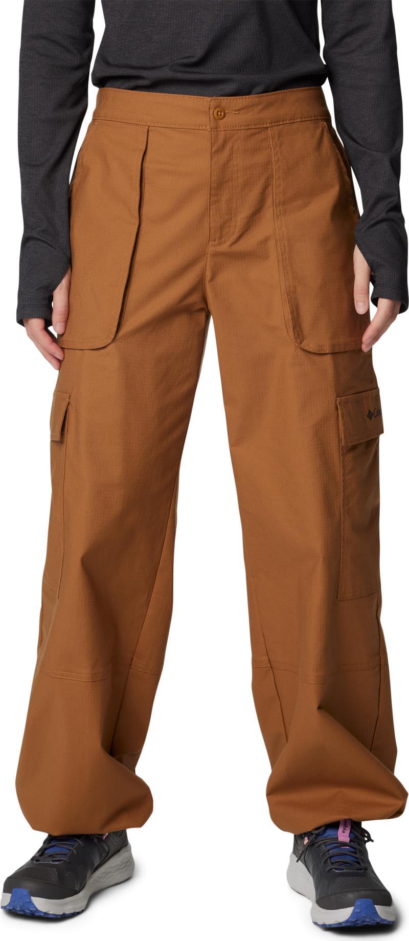Brea Falls Cotton Ripstop Pants, Reg - Womens - Camel Brown 1