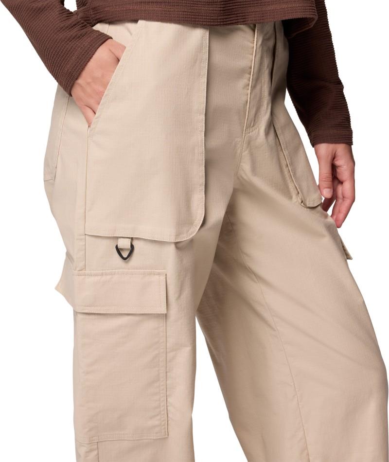 Brea Falls Cotton Ripstop Pants, Short - Womens - ancient fossil 1