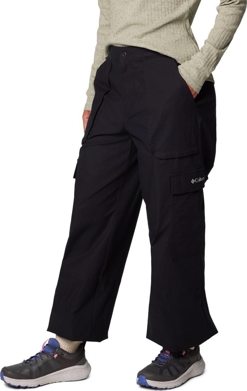 Brea Falls Cotton Ripstop Pants, Short - Womens - black 1