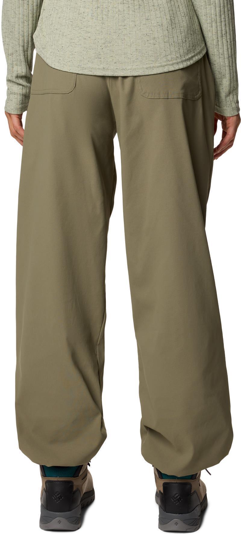 Brea Falls Nylon Pants, Long - Womens - stone green 1
