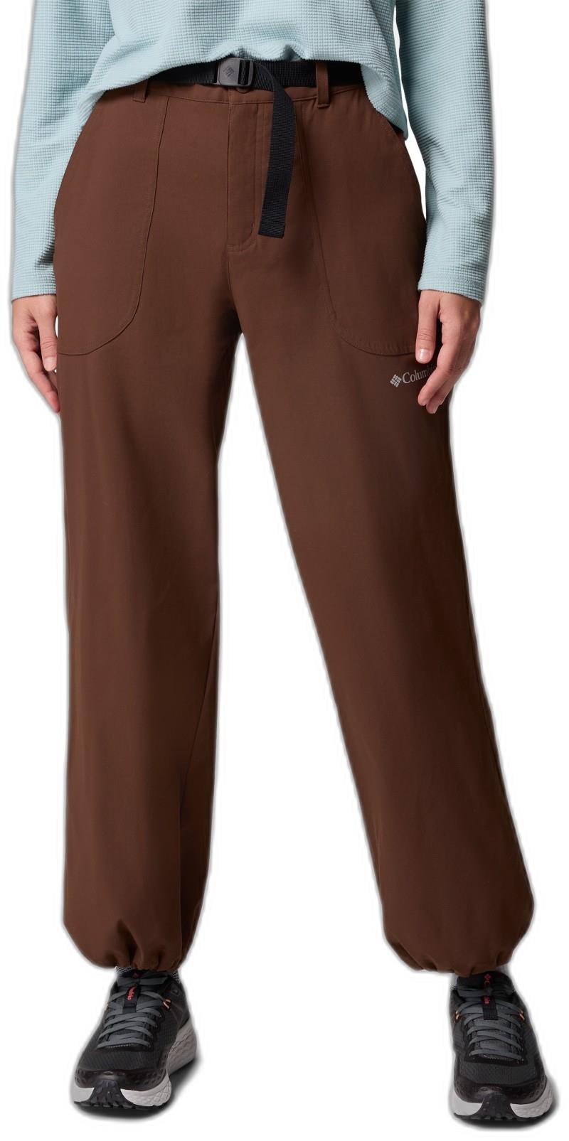 Brea Falls Nylon Pants, Long - Womens - tobacco 1