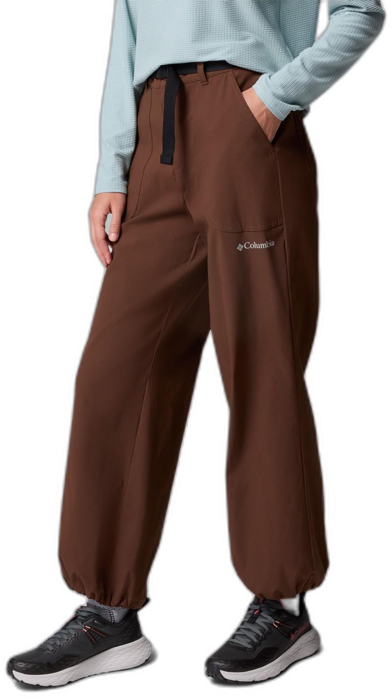 Brea Falls Nylon Pants, Long - Womens - tobacco 1