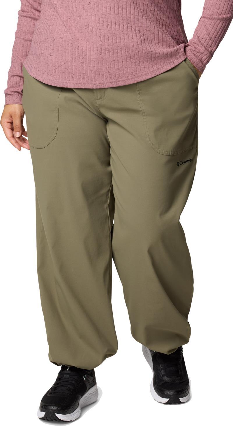 Brea Falls Nylon Pants, Reg, Extended - Womens - stone green 1