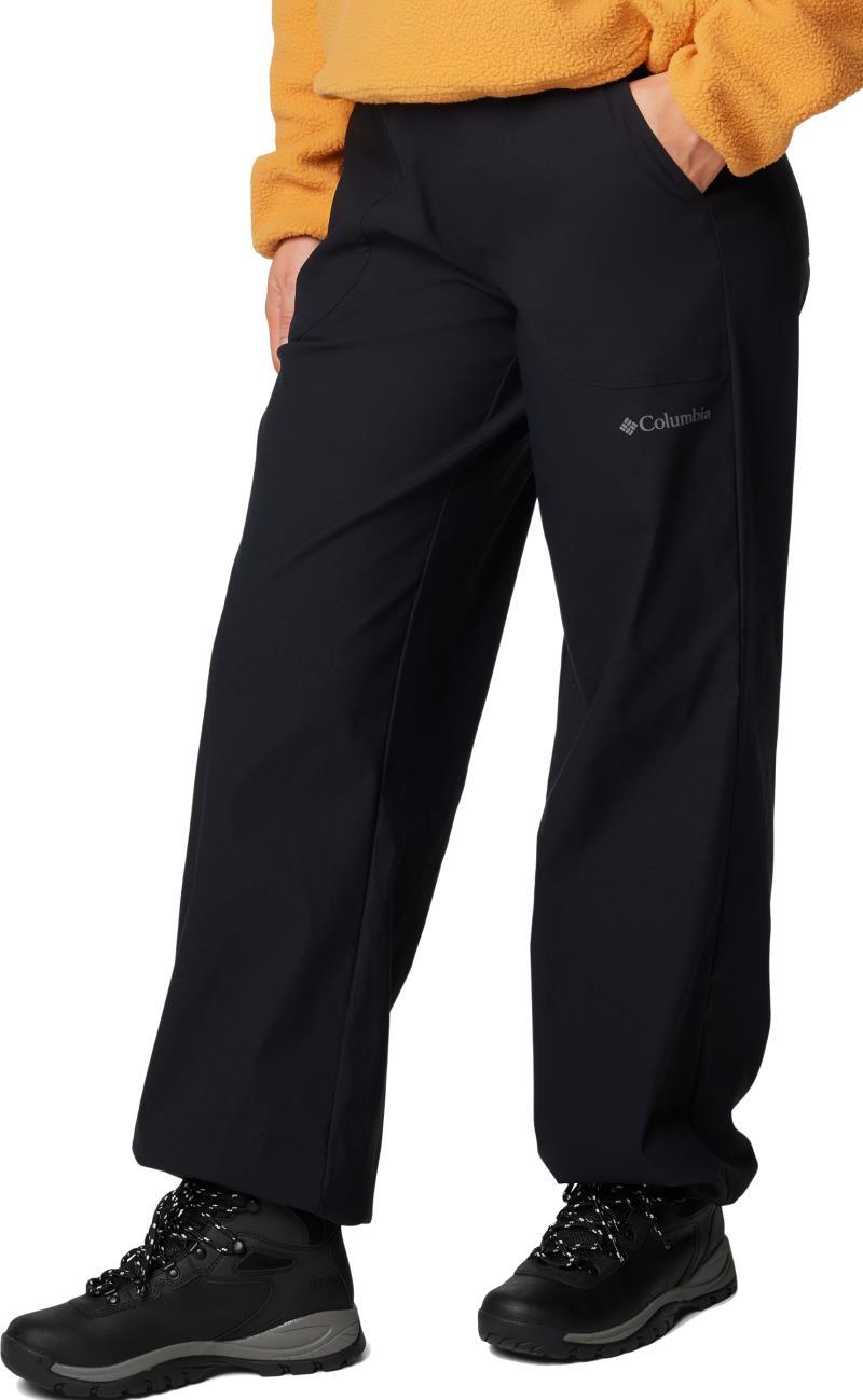 Brea Falls Nylon Pants, Reg - Womens - Black 3