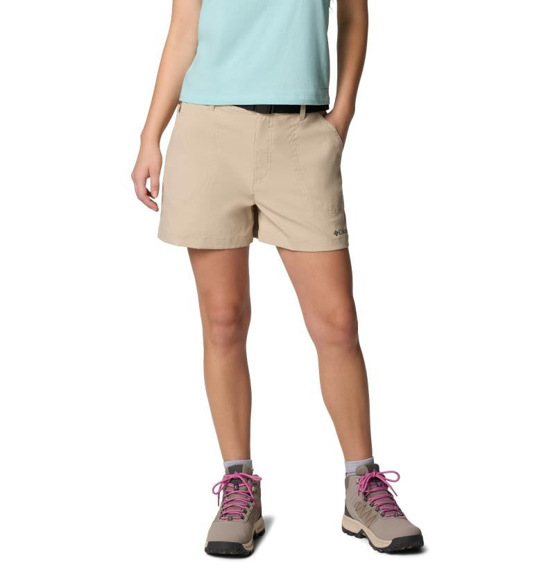 Brea Falls Nylon Shorts, 4" Inseam - Womens - ancient fossil 1