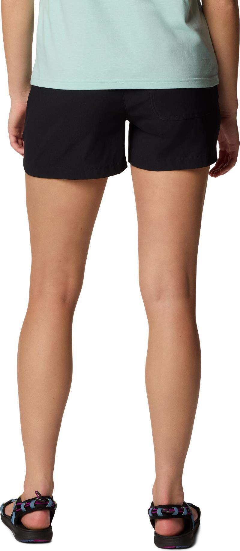 Brea Falls Nylon Shorts, 4" Inseam - Womens - black 1
