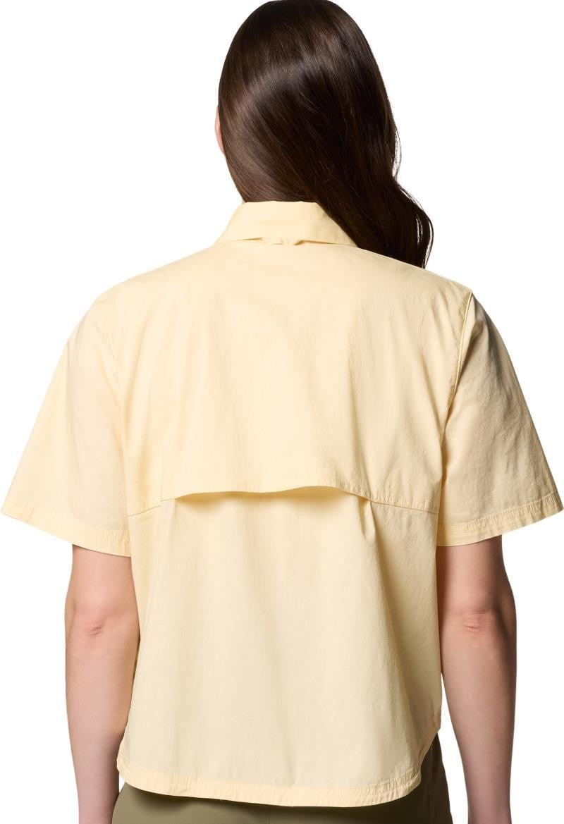 Brea Falls Woven SS - Womens - lemon wash 1