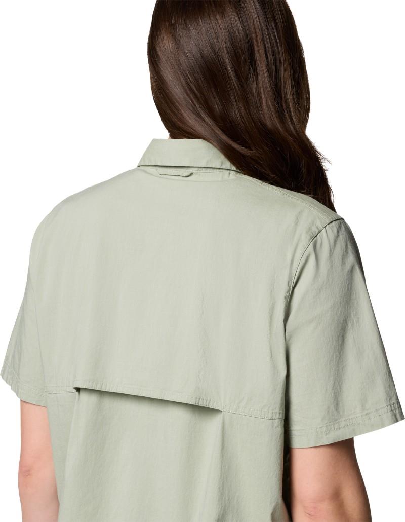 Brea Falls Woven SS - Womens - safari 1