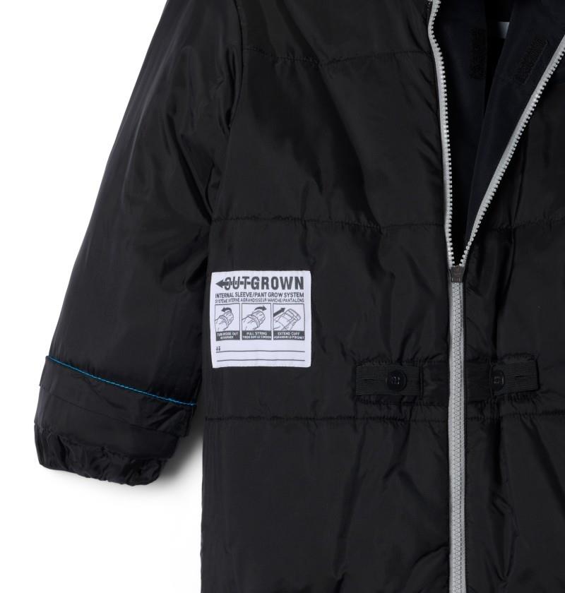 Buga IV Suit - Youth - black / city grey / columbia grey 1