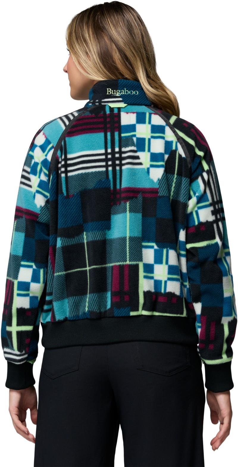 Bugaboo 1986 Fleece Jacket - Womens - teal / plaidpatch / black 1