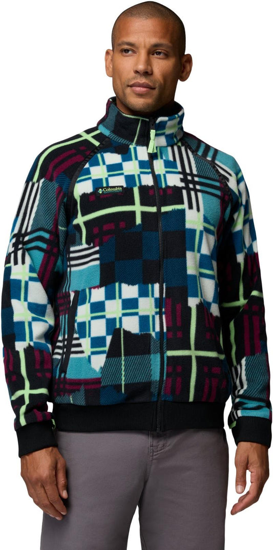 Bugaboo 1986 Liner Jacket - Mens - teal plaidpatch / black 1