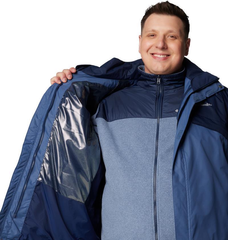 Bugaboo III Fleece Interchange Jacket, Extended - Mens - dark mountain / collegiate navy 1