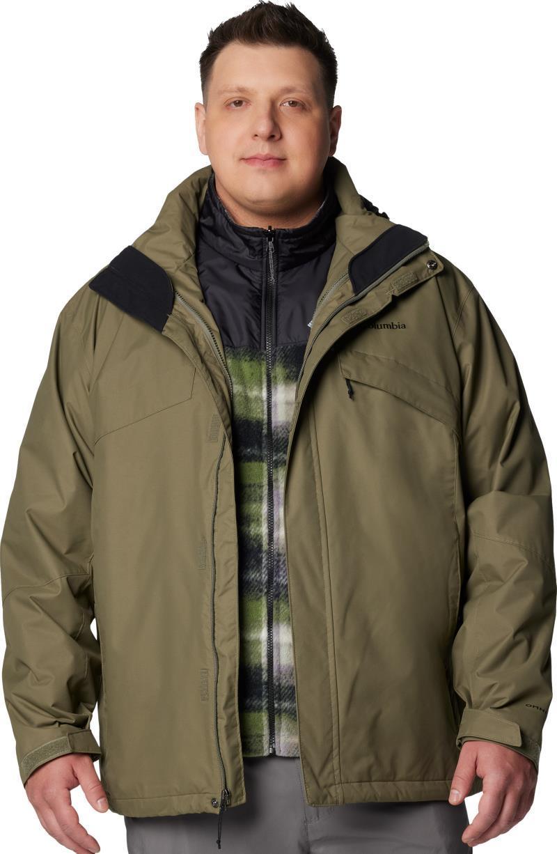 Bugaboo III Fleece Interchange Jacket, Extended - Mens - stone green 1