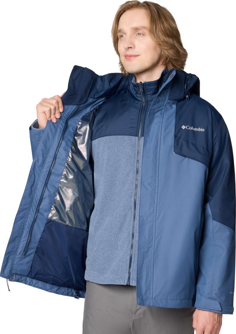 Bugaboo III Fleece Interchange Jacket - Mens - dark mountain / collegiate navy 1
