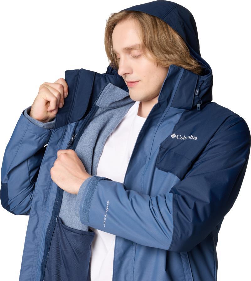 Bugaboo III Fleece Interchange Jacket - Mens - dark mountain / collegiate navy 1