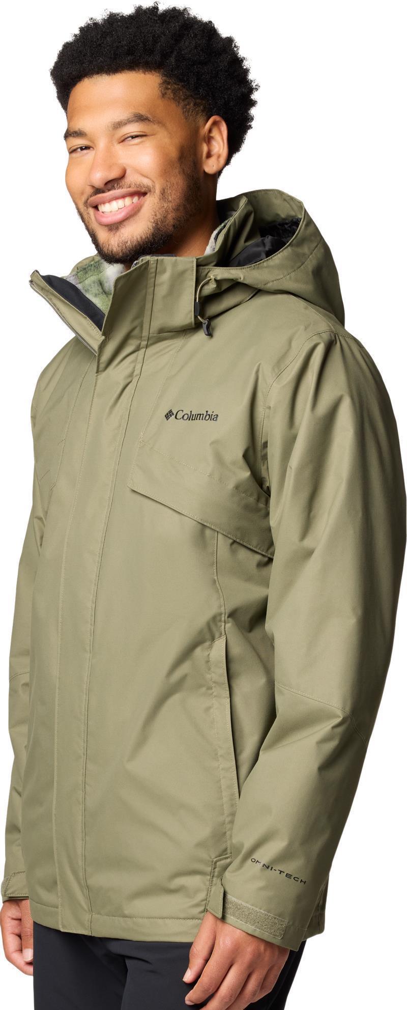 Bugaboo III Fleece Interchange Jacket - Mens - stone green 1