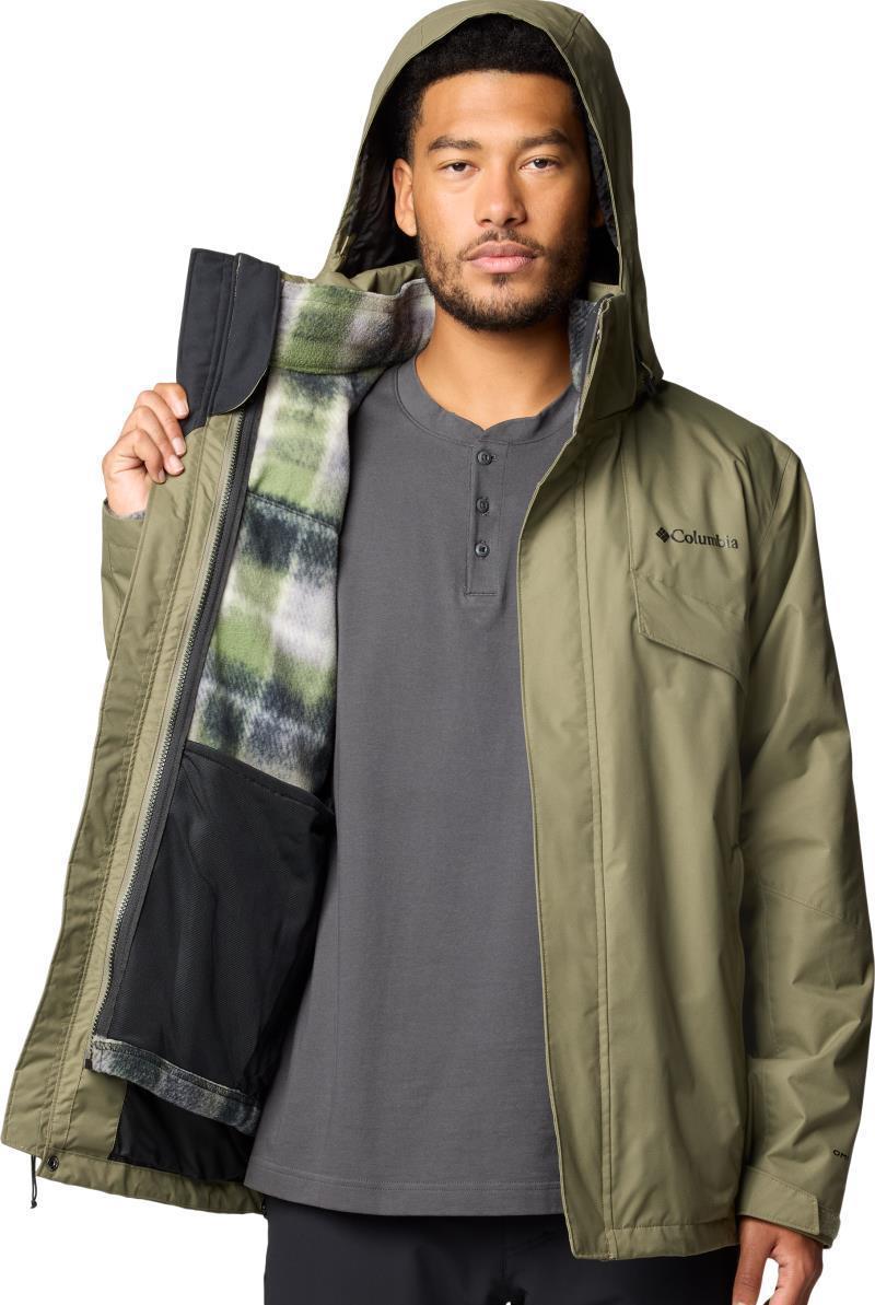Bugaboo III Fleece Interchange Jacket - Mens - stone green 1