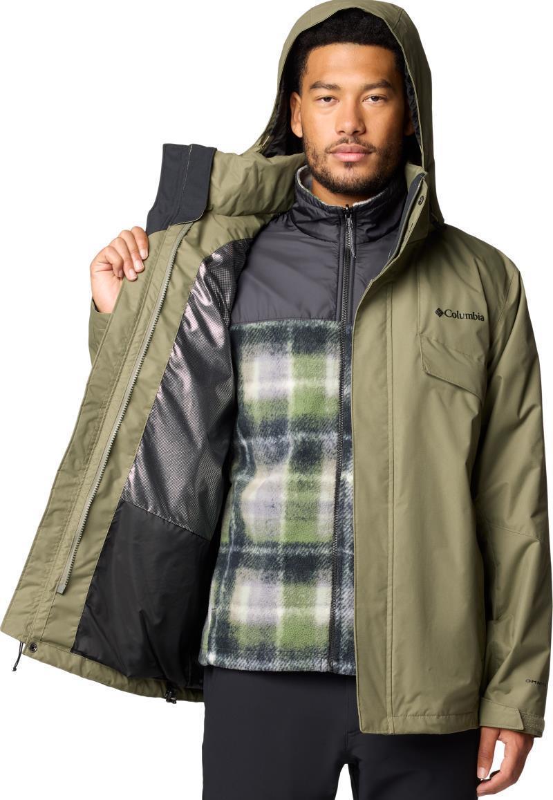 Bugaboo III Fleece Interchange Jacket - Mens - stone green 1