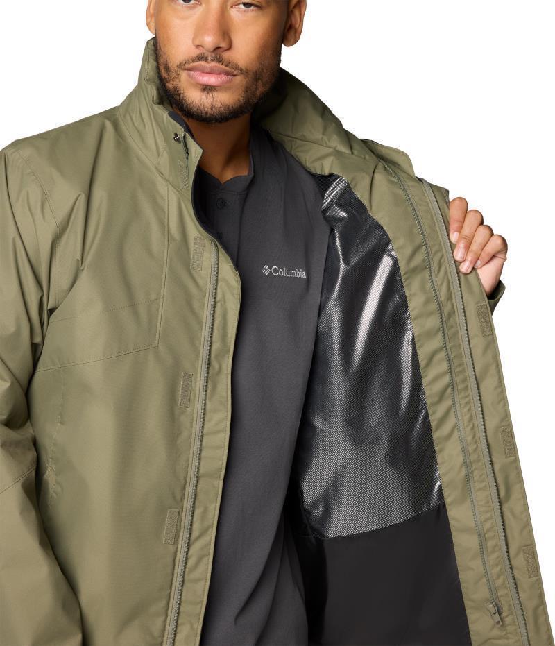 Bugaboo III Fleece Interchange Jacket - Mens - stone green 1