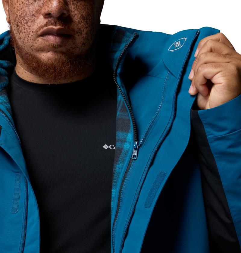 Bugaboo IV Fleece Interchange Jacket, Extended - Mens - phoenix blue / black 1