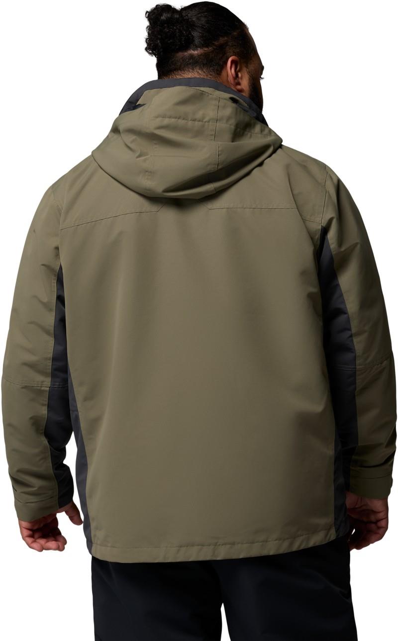 Bugaboo IV Fleece Interchange Jacket, Extended - Mens - stone green / shark 1