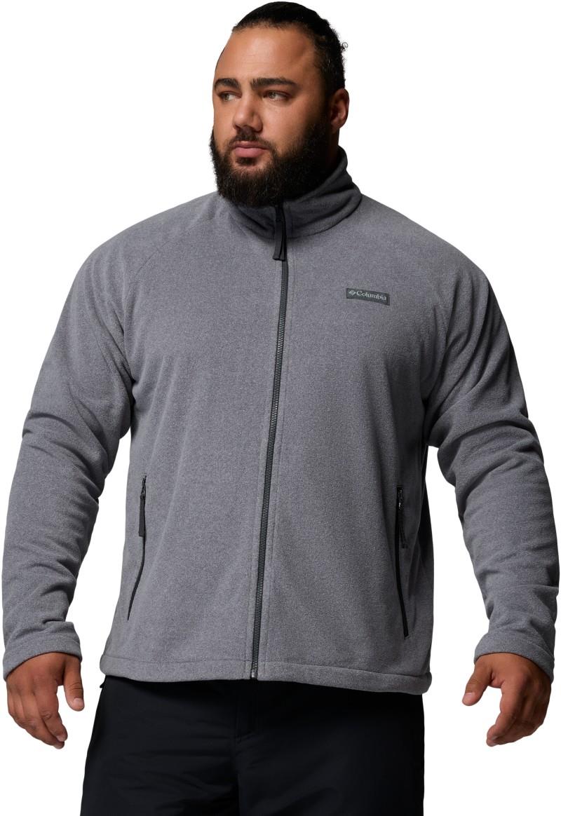 Bugaboo IV Fleece Interchange Jacket, Extended - Mens - stone green / shark 1