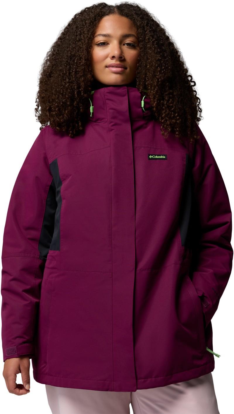 Bugaboo IV Fleece Interchange Jacket, Extended - Womens - marionberry / black 1