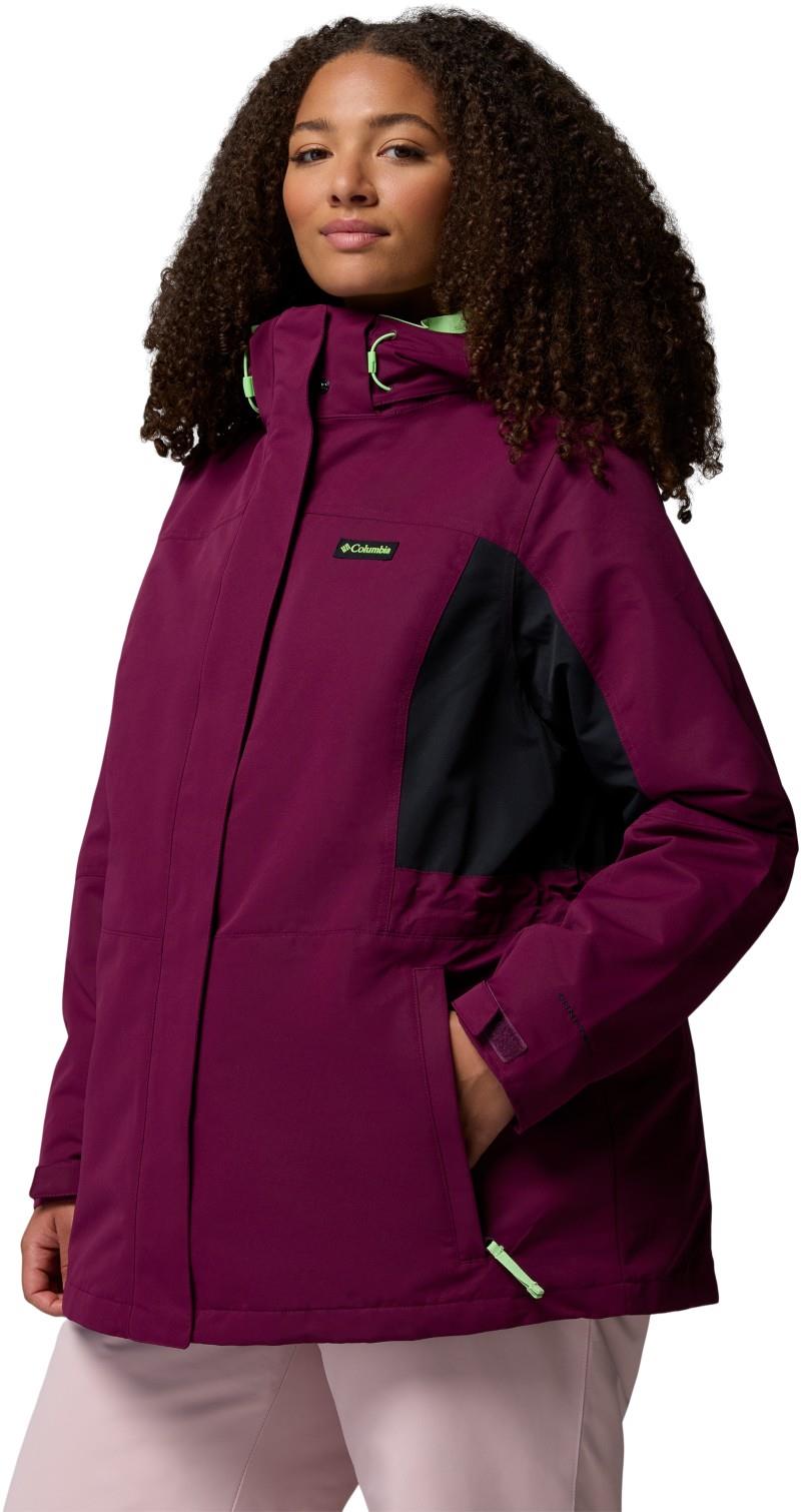 Bugaboo IV Fleece Interchange Jacket, Extended - Womens - marionberry / black 1