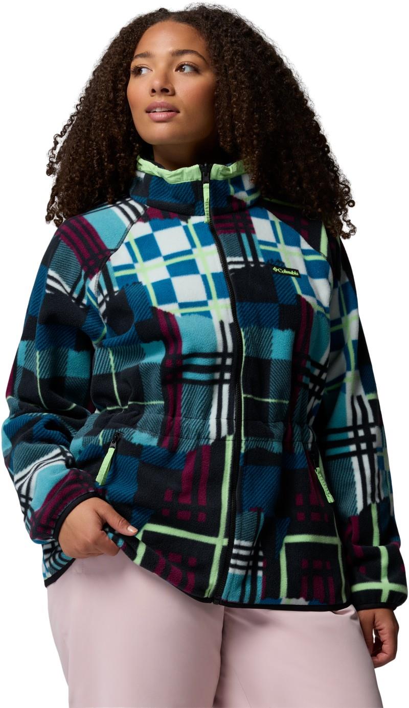 Bugaboo IV Fleece Interchange Jacket, Extended - Womens - marionberry / black 1