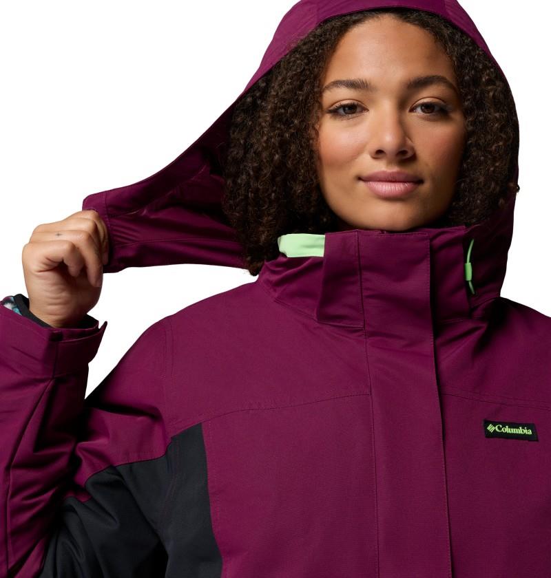 Bugaboo IV Fleece Interchange Jacket, Extended - Womens - marionberry / black 1