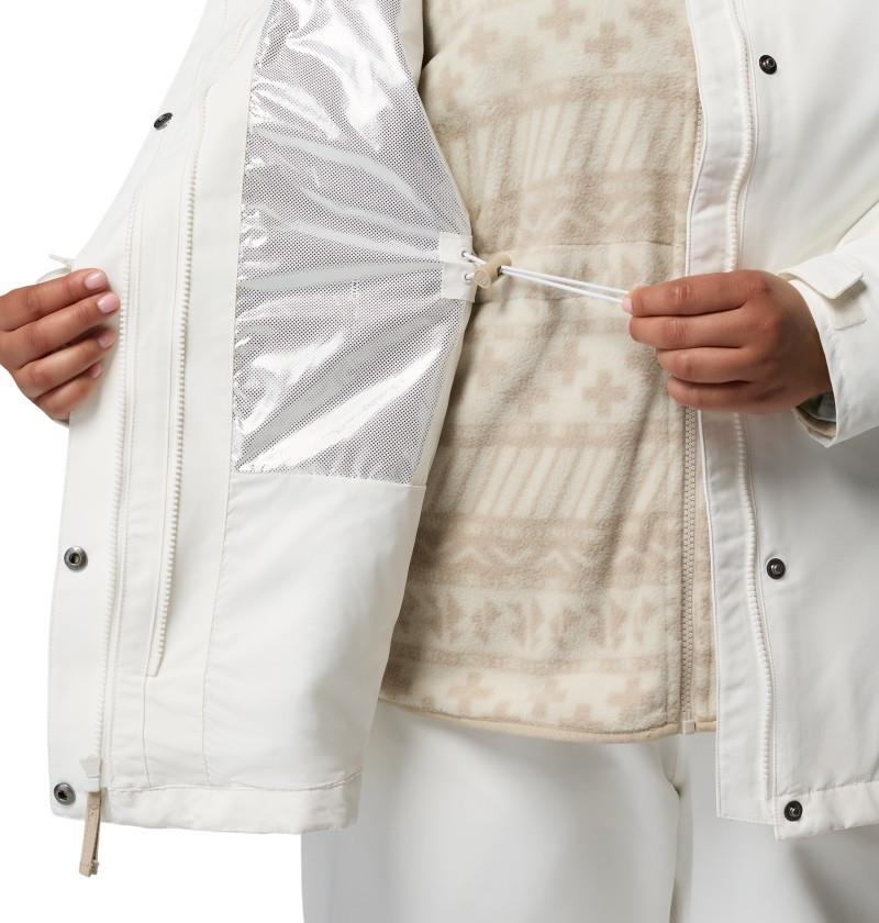 Bugaboo IV Fleece Interchange Jacket, Extended - Womens - sea salt / ancient fossil 1