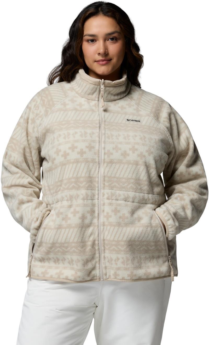 Bugaboo IV Fleece Interchange Jacket, Extended - Womens - sea salt / ancient fossil 1
