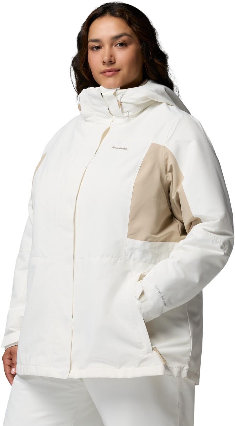 Bugaboo IV Fleece Interchange Jacket, Extended - Womens - sea salt / ancient fossil 1